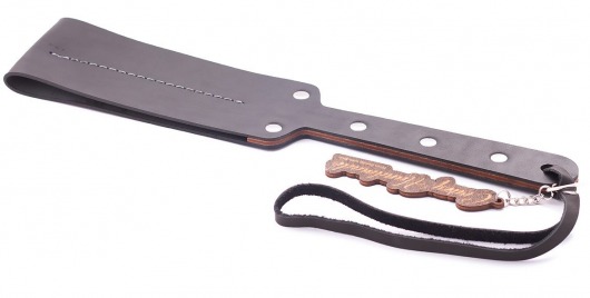 Гладкий мягкий удлиненный пэддл с заклепками - 32 см. - Crazy Handmade - купить с доставкой в Балашихе