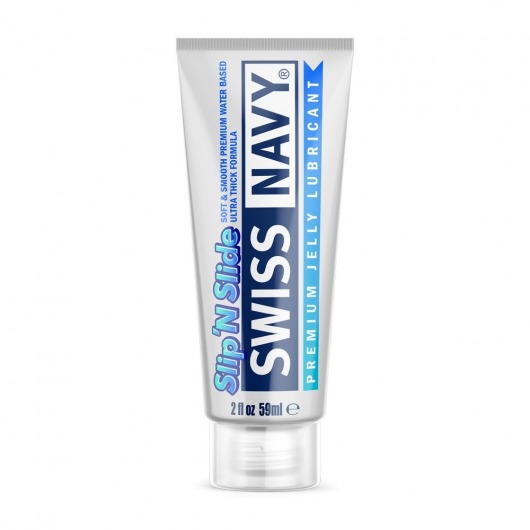 Лубрикант-желе на водной основе Premium Jelly Lubricant - 59 мл. - Swiss navy - купить с доставкой в Балашихе