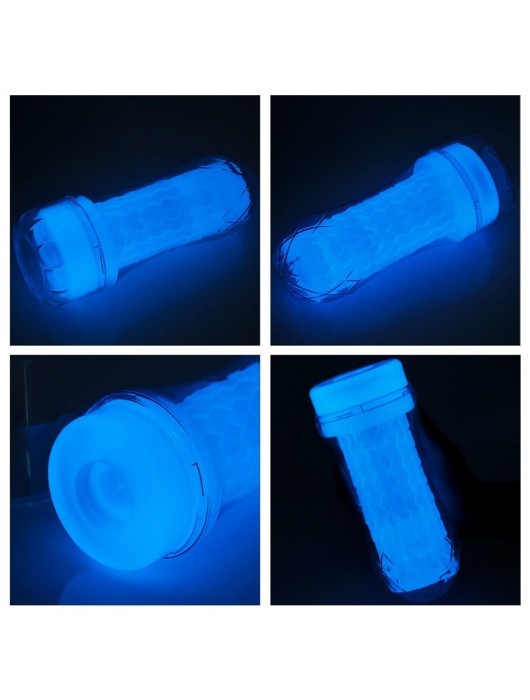 Светящийся в темноте мастурбатор Lumino Play Masturbator Pocketed - Lovetoy - в Балашихе купить с доставкой