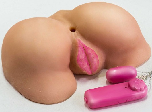 Вибровагина с двумя отверстиями и с выносным пультом - LOVETOY (А-Полимер) - в Балашихе купить с доставкой