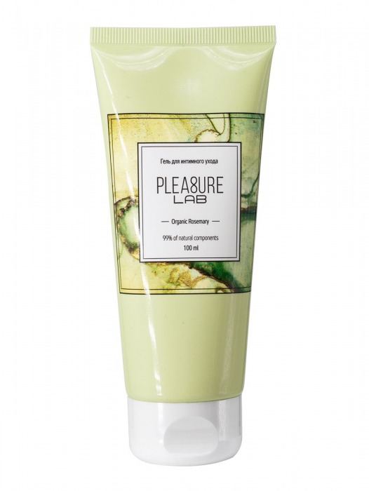 Лубрицирующий гель для интимного ухода Organic Rosemary с ароматом розмарина - 100 мл. - Pleasure Lab - купить с доставкой в Балашихе