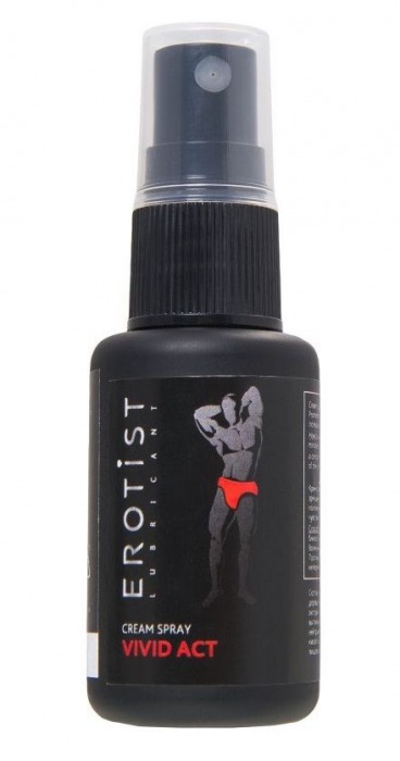 Возбуждающий крем-спрей для мужчин Erotist Vivid Act - 30 мл. - Erotist Lubricants - купить с доставкой в Балашихе