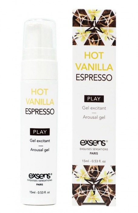 Возбуждающий гель Hot Vanilla Espresso Arousal Gel - 15 мл. - Exsens - купить с доставкой в Балашихе