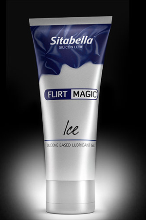 Силиконовая гель-смазка FLIRT MAGIC Ice с лёгким пролонгирующим эффектом - 75 мл. - Sitabella - купить с доставкой в Балашихе