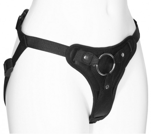 Женские трусики для фиксации насадки кольцом с внутренней насадкой - LOVETOY (А-Полимер) - купить с доставкой в Балашихе