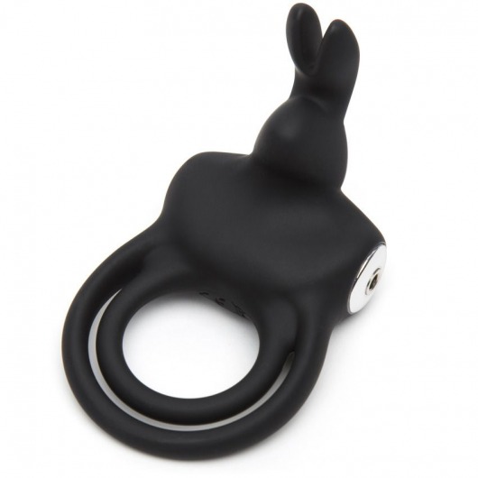 Черное эрекционное виброкольцо Happy Rabbit Cock Ring - Happy Rabbit - в Балашихе купить с доставкой