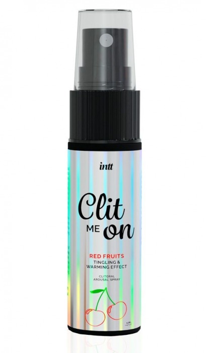 Клиторальный возбуждающий спрей Clit Me On Red Fruits - 12 мл. - INTT - купить с доставкой в Балашихе