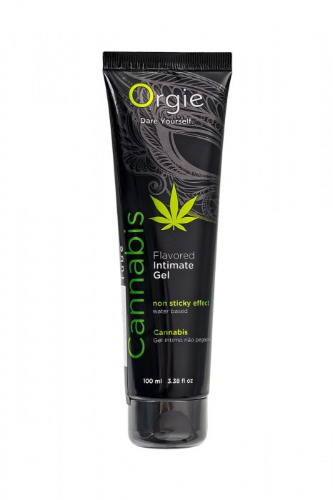 Интимный гель на водной основе ORGIE Lube Tube Cannabis - 100 мл. - ORGIE - купить с доставкой в Балашихе