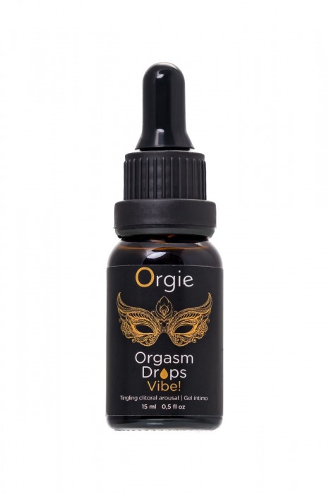 Возбуждающий гель для клитора ORGIE Orgasm Drops Vibe - 15 мл. - ORGIE - купить с доставкой в Балашихе