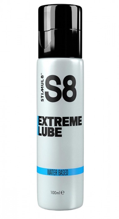 Лубрикант на водной основе S8 Extreme Lube - 100 мл. - Stimul8 - купить с доставкой в Балашихе