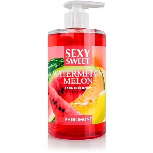 Гель для душа Sexy Sweet Watermelon Melon с ароматом арбуза, дыни и феромонами - 430 мл. -  - Магазин феромонов в Балашихе