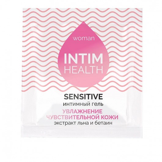 Саше интимного геля на водной основе Intim Health Sensitive - 3 гр. - Биоритм - купить с доставкой в Балашихе