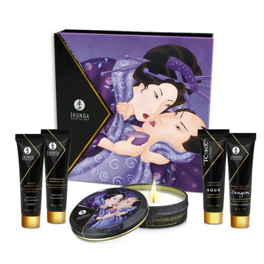 Подарочный набор Geishas secret из 5 предметов - Shunga - купить с доставкой в Балашихе