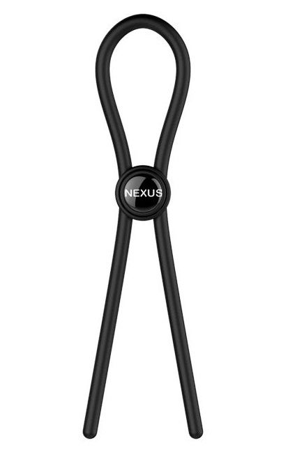 Черное эрекционное лассо Nexus Forge Single - Nexus Range - в Балашихе купить с доставкой