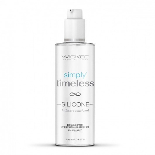 Лубрикант на силиконовой основе Wicked Simply Timeless Silicone - 120 мл. - Wicked - купить с доставкой в Балашихе