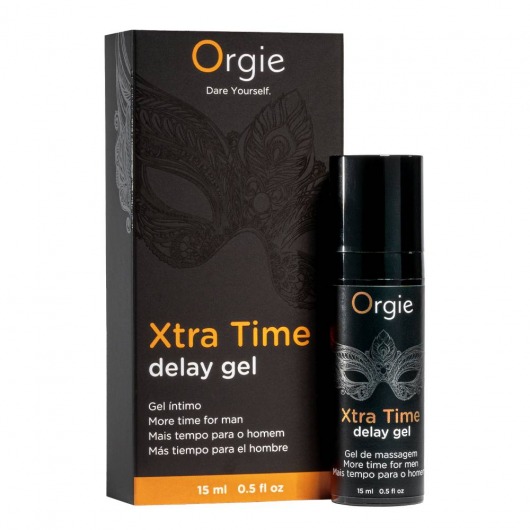 Продлевающий гель Orgie Xtra Time Delay Gel - 15 мл. - ORGIE - купить с доставкой в Балашихе