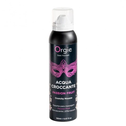 Хрустящая пенка для массажа Acqua Croccante Passion Fruit - 150 мл. - ORGIE - купить с доставкой в Балашихе