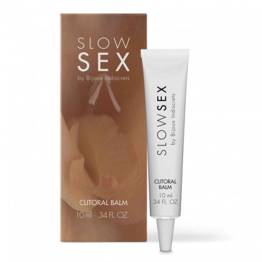 Бальзам для клитора Slow Sex Clitoral Balm - 10 мл. - Bijoux Indiscrets - купить с доставкой в Балашихе