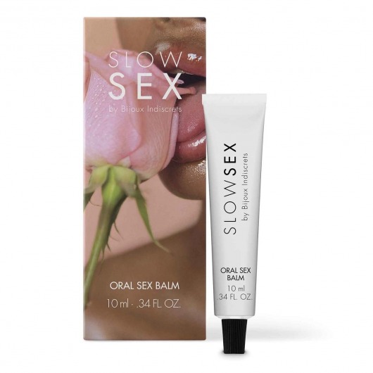 Бальзам для орального секса Slow Sex Oral Sex Balm - 10 мл. - Bijoux Indiscrets - купить с доставкой в Балашихе
