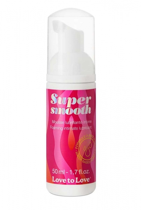 Лубрикант нежнейшая пенка Super Smooth Foaming Intime Lubricant - 50 мл. - Love to Love - купить с доставкой в Балашихе