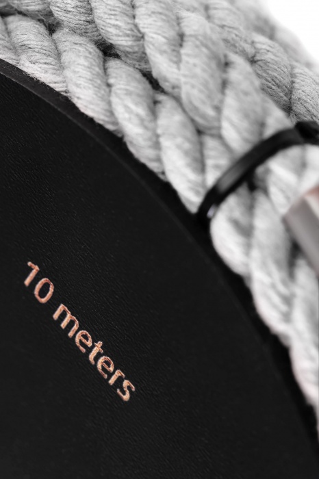 Белая веревка для шибари на катушке - 10 м. - Pecado - купить с доставкой в Балашихе