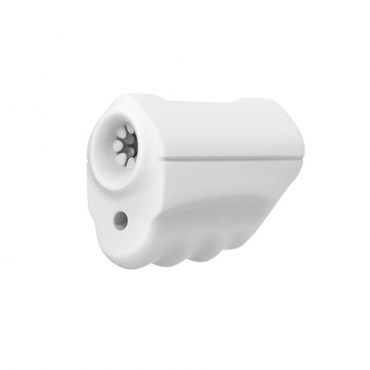 Белый вибромастурбатор Mini Masturbator - Silicone Toys - в Балашихе купить с доставкой