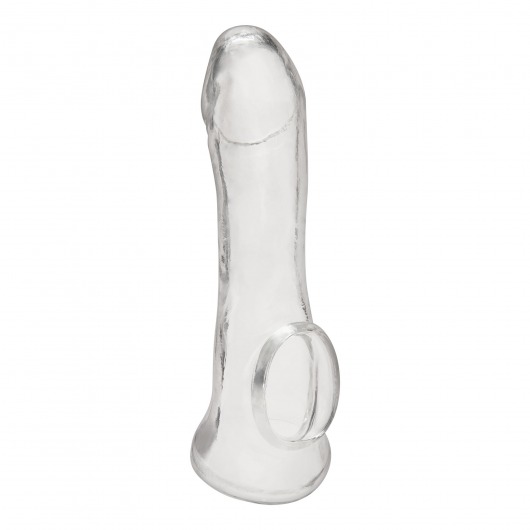 Прозрачная насадка на пенис Transparent Penis Enhancing Sleeve Extension - 15,9 см. - BlueLine - в Балашихе купить с доставкой