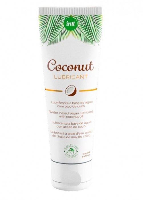 Веганская смазка на водной основе Coconut Lubricant - 100 мл. - INTT - купить с доставкой в Балашихе
