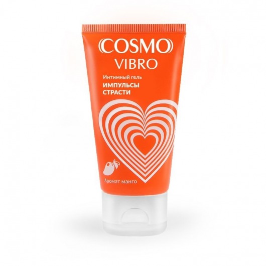 Возбуждающий интимный гель Cosmo Vibro с ароматом манго - 50 гр. - Биоритм - купить с доставкой в Балашихе