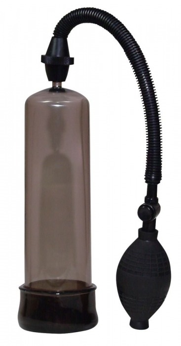 Вакуумная помпа черного цвета - 20 см. - Orion - в Балашихе купить с доставкой