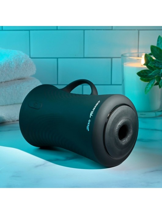 Черный вибромастурбатор с гироскопом Gyro Stroke - Zero Tolerance - в Балашихе купить с доставкой