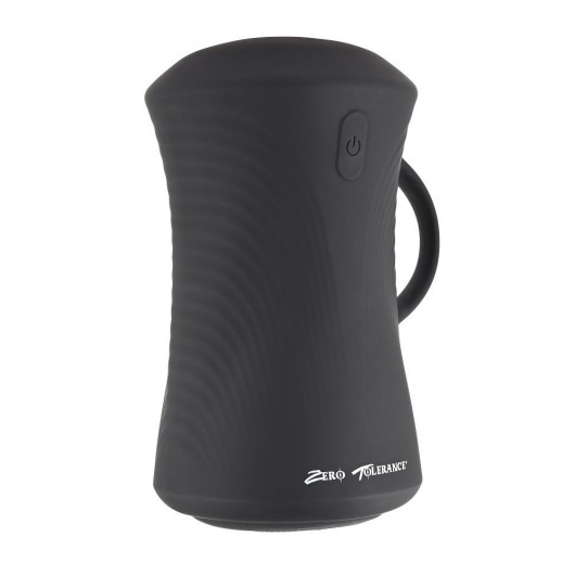 Черный вибромастурбатор с гироскопом Gyro Stroke - Zero Tolerance - в Балашихе купить с доставкой