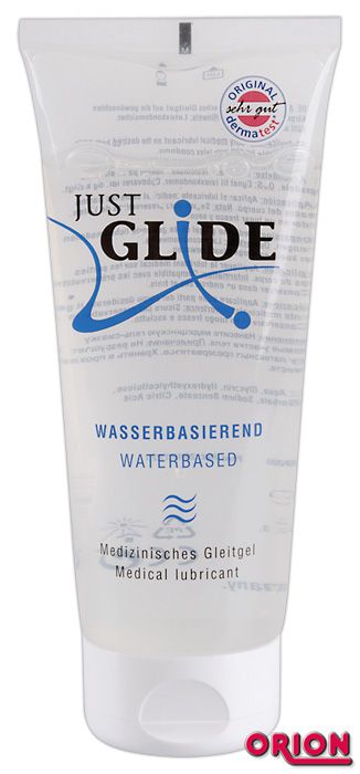 Вагинальная смазка на водной основе JUSTGLIDE - 200 мл. - Orion - купить с доставкой в Балашихе