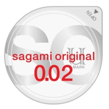 Ультратонкий презерватив Sagami Original - 1 шт. - Sagami - купить с доставкой в Балашихе