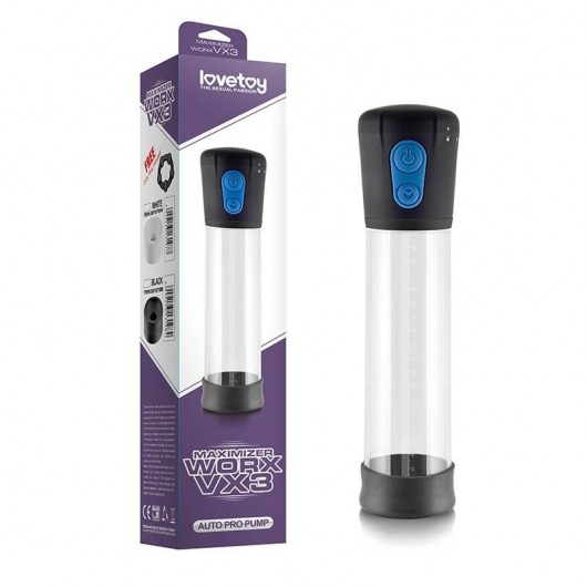 Автоматическая вакуумная помпа Maximizer worx VX3 - Lovetoy - в Балашихе купить с доставкой
