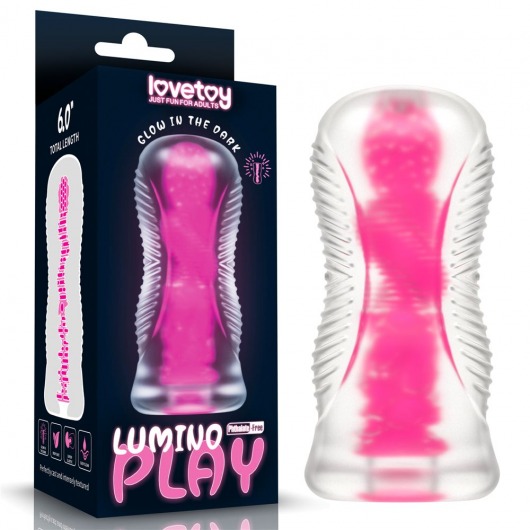 Светящийся в темноте мастурбатор 6.0 Lumino Play Masturbator - Lovetoy - в Балашихе купить с доставкой