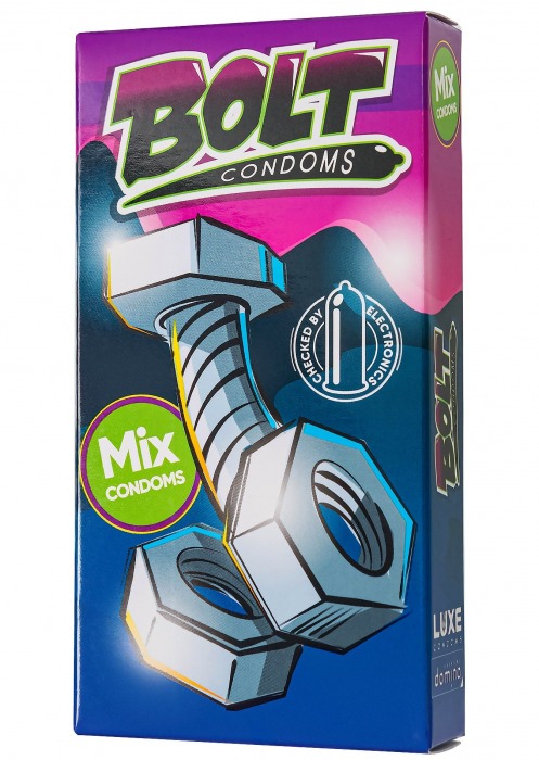 Набор презервативов Bolt Condoms - Luxe - купить с доставкой в Балашихе