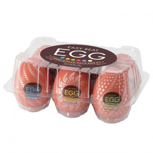 Набор из 6 мастурбаторов-яиц Tenga Egg Variety Pack V - Tenga - в Балашихе купить с доставкой