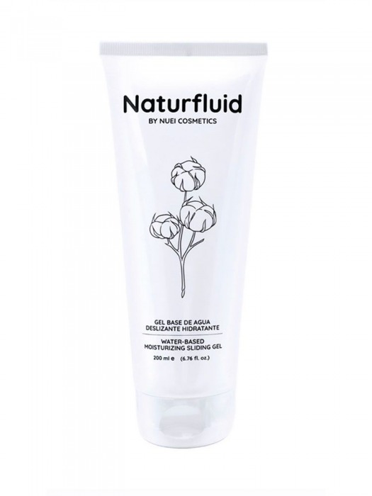 Экстраскользкий лубрикант на водной основе Nuei Naturfluid - 200 мл. - Nuei cosmetics - купить с доставкой в Балашихе