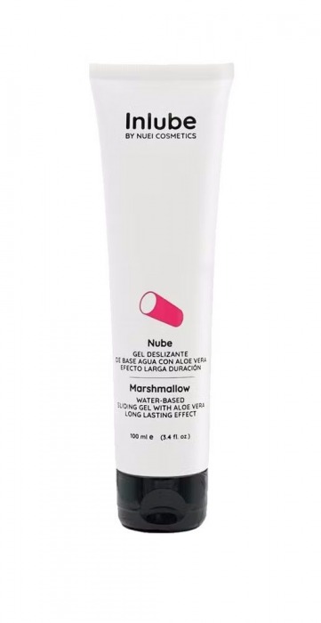 Лубрикант на водной основе Nuei Inlube с алоэ вера и ароматом маршмеллоу -100 мл. - Nuei cosmetics - купить с доставкой в Балашихе