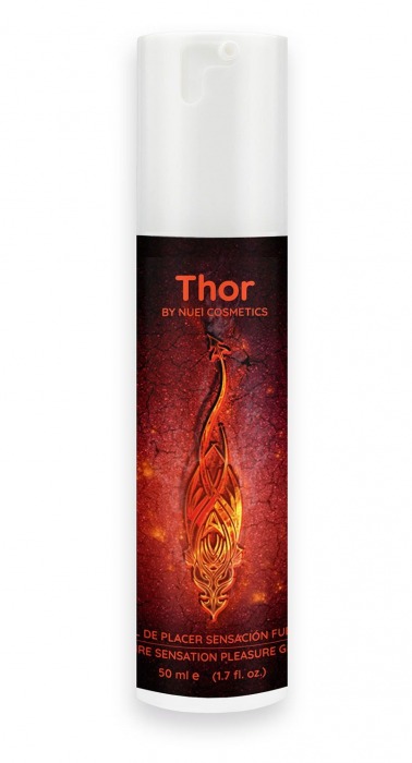 Возбуждающий унисекс гель Thor Fire Gel - 50 мл. - Nuei cosmetics - купить с доставкой в Балашихе