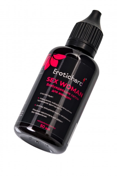 Капли для женщин Erotichard Sex Woman - 50 мл. - Erotic Hard - купить с доставкой в Балашихе