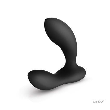 Чёрный перезаряжаемый стимулятор простаты Bruno Black - Lelo - в Балашихе купить с доставкой