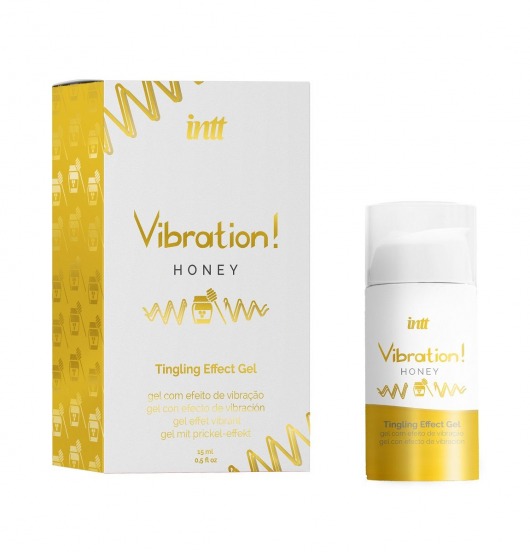 Жидкий вибратор Vibration Honey - 15 мл. - INTT - купить с доставкой в Балашихе