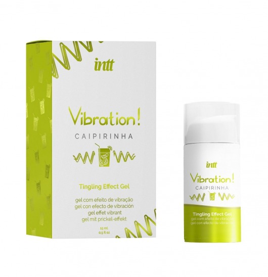Жидкий вибратор Vibration Caipirinha - 15 мл. - INTT - купить с доставкой в Балашихе