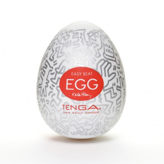 Мастурбатор-яйцо Keith Haring EGG PARTY - Tenga - в Балашихе купить с доставкой