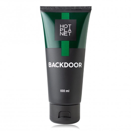 Анальный лубрикант на силиконовой основе Backdoor - 100 мл. - HOT planet - купить с доставкой в Балашихе