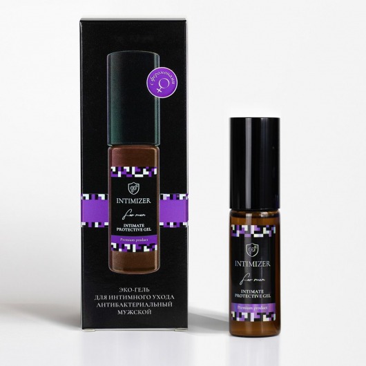 Мужской антибактериальный эко-гель для интимного ухода Intimizer - 20 мл. - Intimizer - купить с доставкой в Балашихе