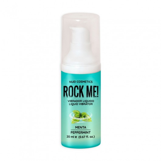 Жидкий вибратор Nuei Rock Me! с ароматом мяты - 20 мл. - Nuei cosmetics - купить с доставкой в Балашихе