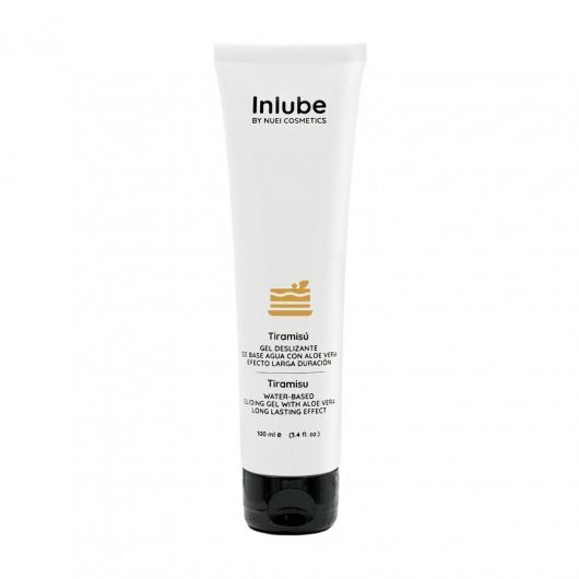 Водный лубрикант Nuei Inlube с алоэ вера и ароматом тирамису - 100 мл. - Nuei cosmetics - купить с доставкой в Балашихе